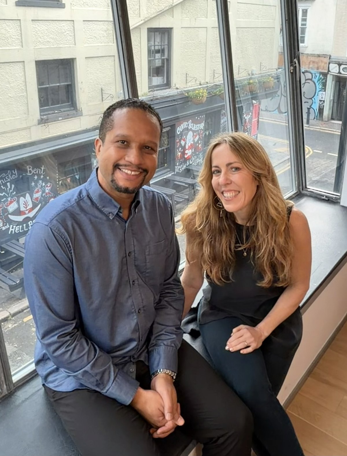 Louis Stedman-Bryce and Carly Houston, leads of The 12 Month Children's Homes Investment Programme.